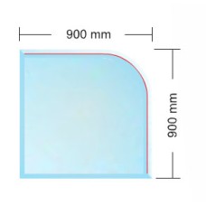 Sklo pod kamna PARIS 8 mm